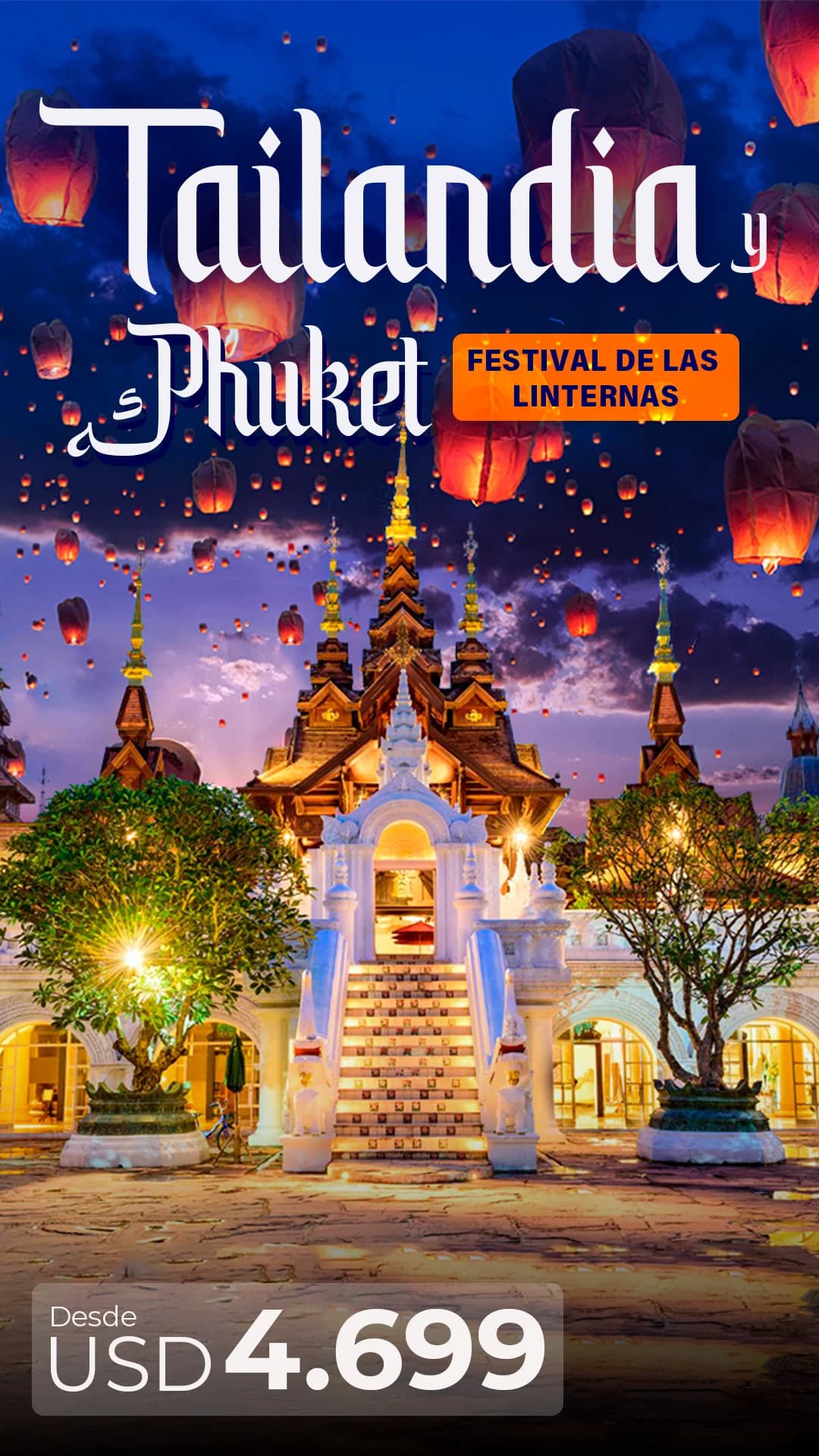 MTC - 31644 TAILANDIA Y PHUKET ( Festival de Luces)