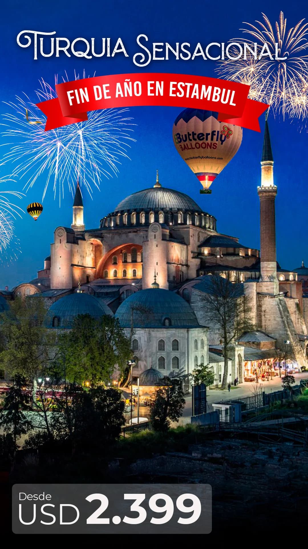 MTC - 28635 TURQUIA SENSACIONAL “Fin de año en Estambul”