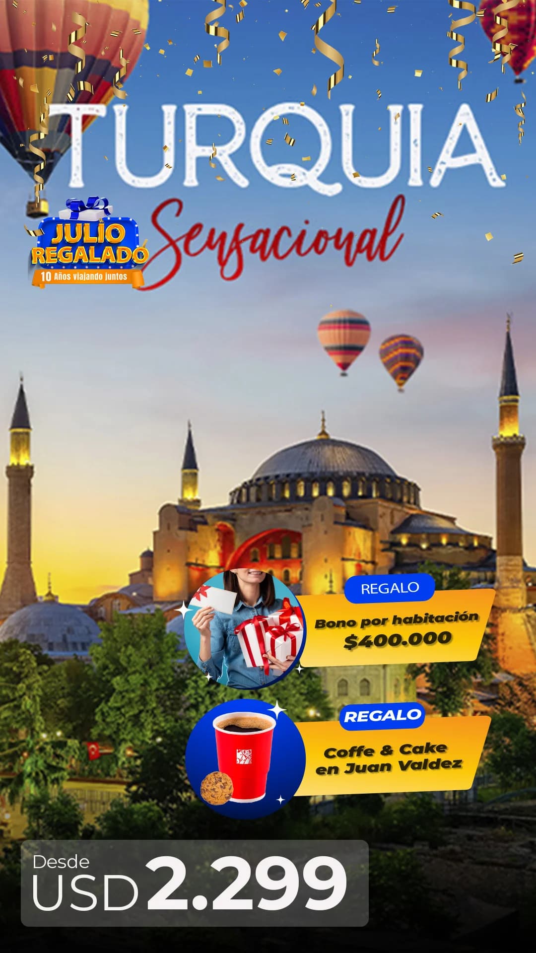 MTC - 28585 TURQUIA SENSACIONAL (Sep - Dic)