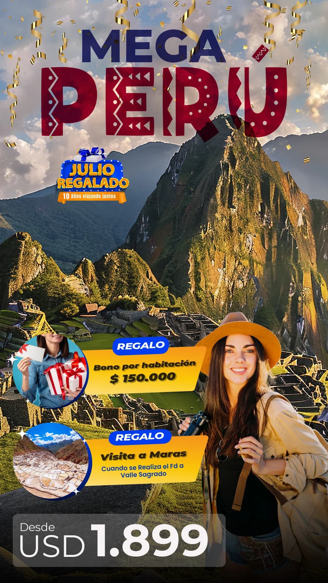 MTC - 58153 MEGA PERÚ desde Bogotá (Jun a Sep)