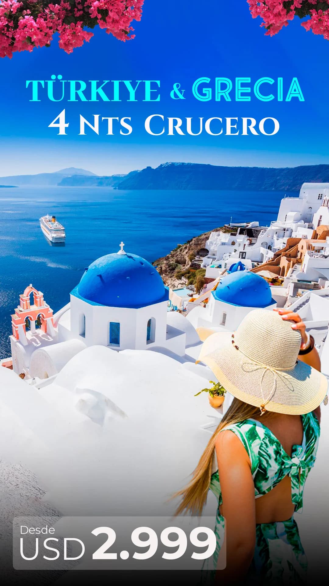 MTC - 28588 TURQUIA Y GRECIA 4NTS CRUCERO OCTUBRE